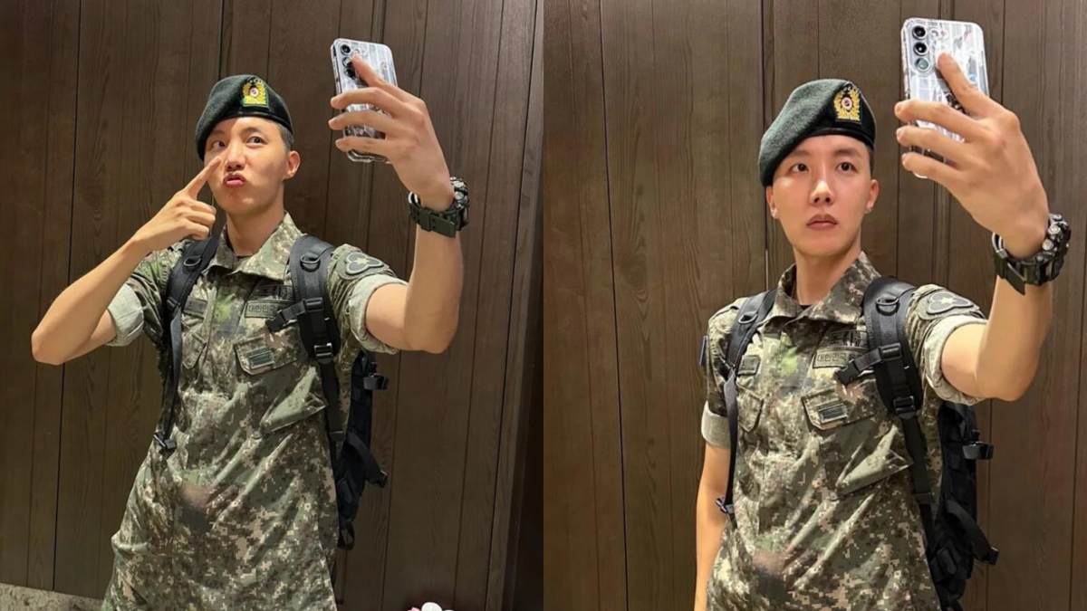 BTS' J-Hope gives glimpse of military life after enlistment; Poses