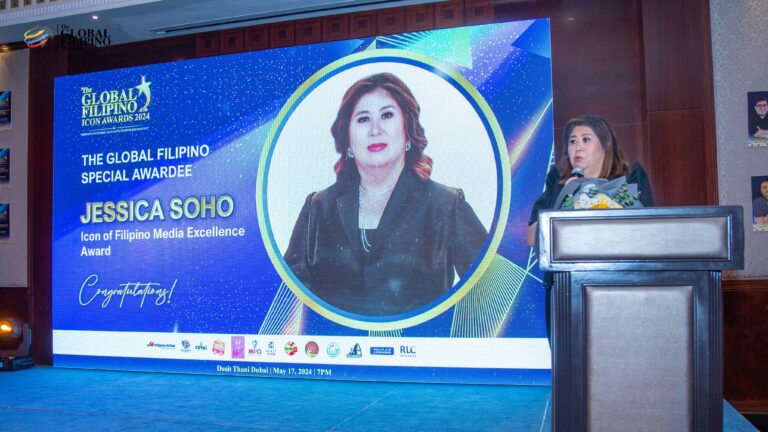 Jessica Soho Honored At Global Filipino Icon Awards