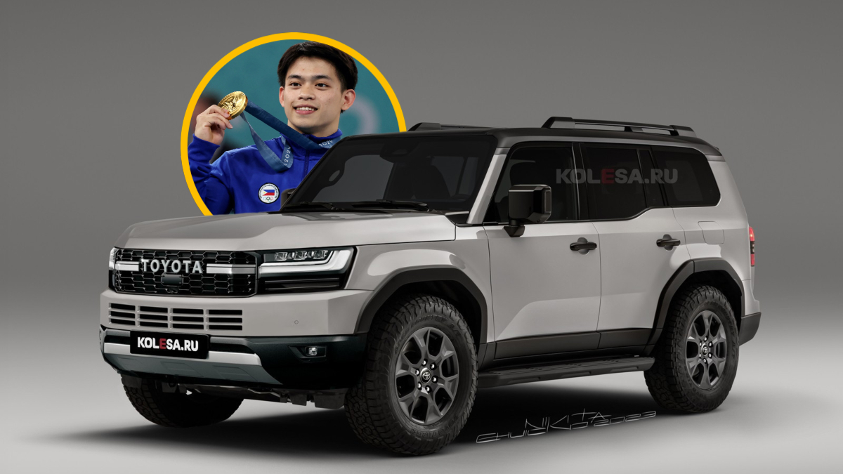 Toyota Philippines rewards Olympic champ Carlos Yulo with luxury Land